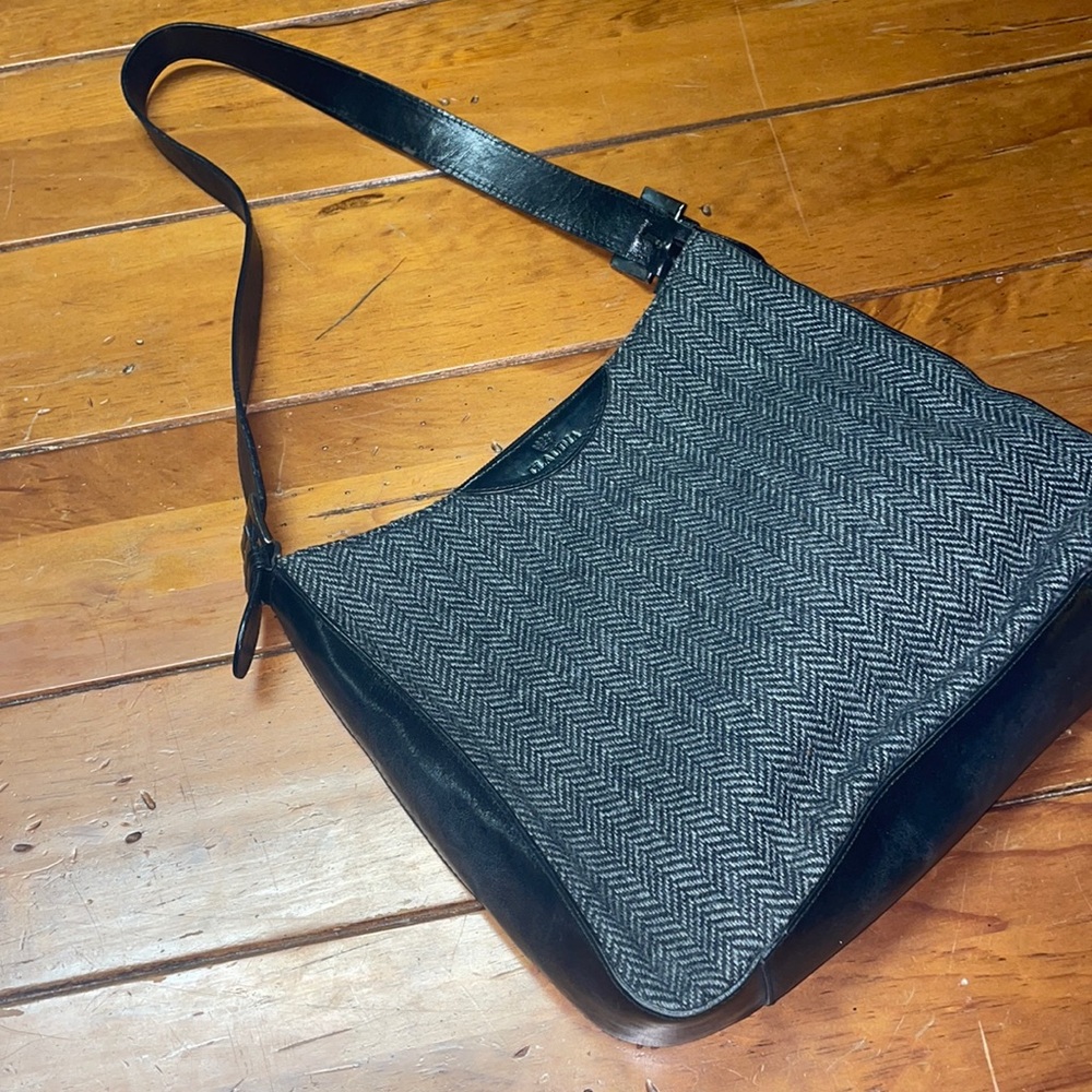 Claudia houndstooth purse